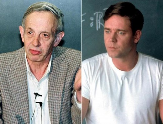La historia de la esquizofrenia de John Nash que resaltó "Una mente brillante"