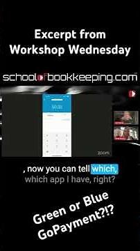 Green or Blue #GoPayment App Using #quickbooks #payments ? What’s the Difference?