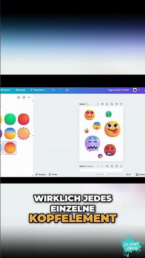 Eigene Emojis erstellen in Canva