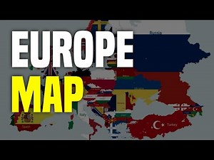 European Map: Countries, Capitals & Flags 🇪🇺 | Learn Geography #01