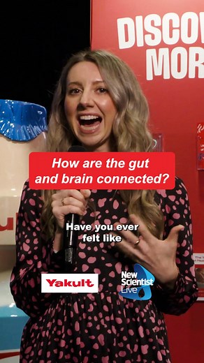 Did you know your gut and brain are in constant communication? Known as the gut-brain axis, a two-way link that means your gut can influence how you feel, think, and even manage stress. We loved exploring this fascinating science at @newscientistlive with our science manager to share our 90 years of gut expertise. | Yakult UK and Ireland