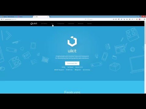 Gantry 5 - "UIkit for Gantry5" Atom