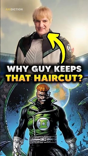 The Dark Truth Behind Guy Gardner’s Haircut #guygardner #superman #dc