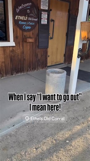 Over 60 years of serving Bakersfield📍 Come have a bite to eat, a cold drink and enjoy some local live music! #bakersfield #livemusic #community #localbands #goodtimes | Ethels Old Corral