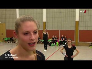 Tanzgarde vom Karnevalsverein Grün-Weiß Hamm