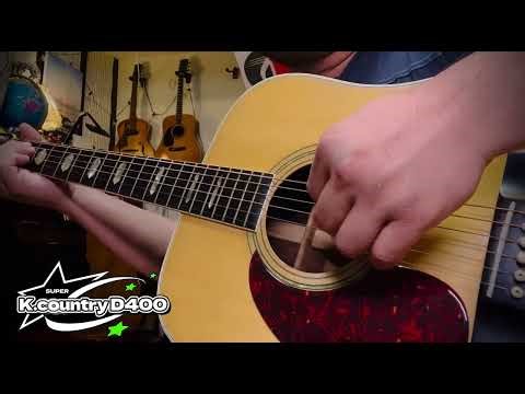 K. Country D400 guitar sound