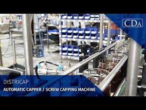 Districap | Automatic Capper / Screw Capping Machine | CDA USA