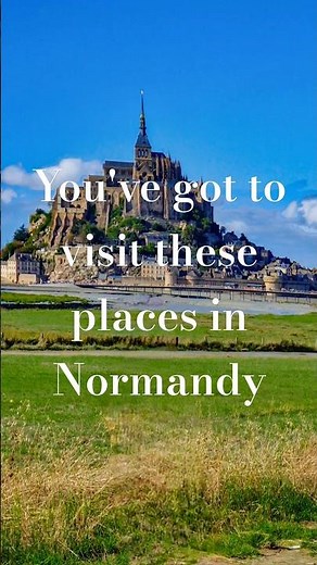 Places we visited on our Normandy road trip 🇫🇷 #france #travel #shots