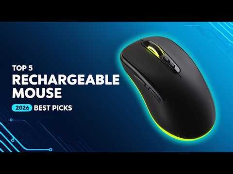 Top 5 Best Rechargeable Wireless Mouse 2026 ⚡ No Battery Needed!