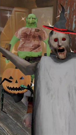 Granny 1.9 Alien Bob and Granny witch Jumpscares in New Update #animation