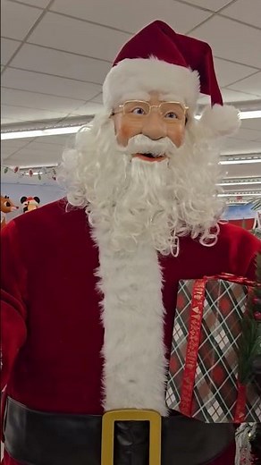 Spirit Christmas 2025 Santa Animatronic 🎄 Ho Ho Ho! Holiday Cheer in Action #Shorts