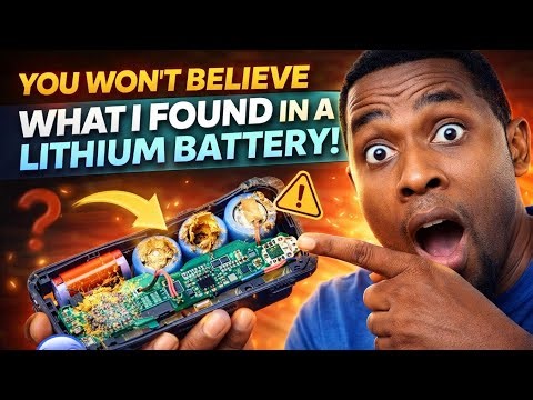 You Won’t Believe What I Found Inside This Lithium Battery! (Battery Teardown & Repair)