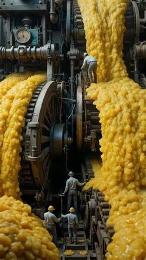 Jackfruit Juice Process||#tranding #AI #jackfruitJuice#AIAnimation #JuiceFactory#HowItsMade#AIVideo