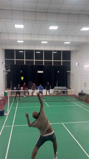 AMAZING DEFENCE RALLY #skillsindia #badminton #youtubeshorts #badmintonplayer #drop #views #sports