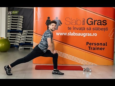 Personal Trainer: Program pentru picioare, fesieri si abdomen