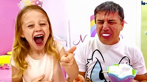 587K views · 8.8K reactions | Nastya aprende a hacer una broma con papá, una nueva historiapara niños | Nastya Show - español | Facebook
