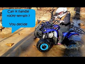 ATV Riding X-PRO 125 cc.