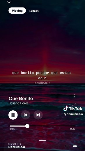 Que Bonito - Una Canción de Rosario Flores