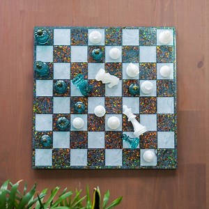 1.3K reactions · 143 shares | ♟Combine chessmolds set with alcohol inks. Chessboard and chess sets also can be as multi-colored as a rainbow! Check nowhttps://bit.ly/3RpXDVZ | Let's Resin | Facebook