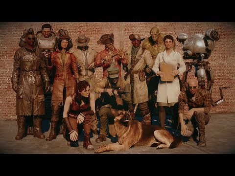 Fallout 4 - All Companions Max Affinity Dialogue, Romance & Perks + DLC