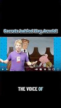 Secrets behind Hey Arnold! #90s #nostalgia #heyarnold #justinshenkarow