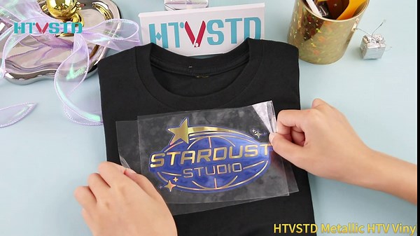 Colorful Metallic HTV Vinyl Roll - 12" x 8ft Rainbow Color HTV Metallic Heat Transfer Vinyl Iron On Vinyl Gold Heat Transfer Vinyl for T-Shirts