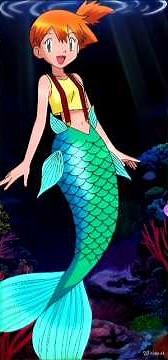 misty from Pokémon mermaid transformation #1