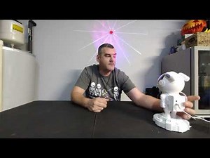 Astronaut Light Projector with Bluetooth Speaker unboxing and test.