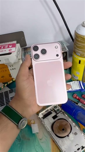 IPhone 11 to iPhone 17 Pro pink colour, Dubai edition ❤️#like #comment #shorts #viral ￼
