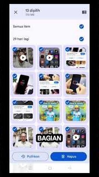 3 Cara mudah hapus file2 sampah/tersembunyi di HP android. #tutorial #android #file #fyp #digital