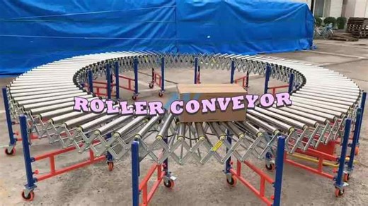 Industrial Telescopic Belt Conveyor System Truck Loading Unloading Inclined Mobile Boom Rubber Belt Material Transfer Conveyors