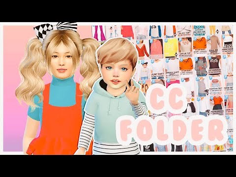 TODDLER&CHILD CC FOLDER +500 ITEMS -The Sims 4: MODS CC FINDS FREE DOWNLOAD