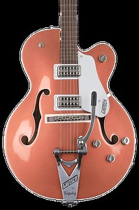 Gretsch G6118T Players Edition Anniversary - 2-Tone Copper/Sahara Metallic