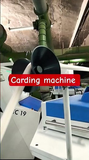 Carding machine #machine #textile