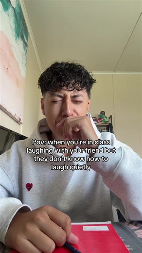 Laughing in Class with Friends: A Hilarious POV