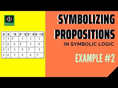Symbolizing Propositions in Logic Example #2