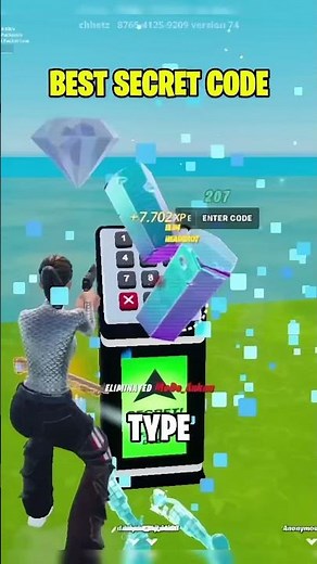 The best secret code in 1v1v1 Reload 1v1 Realistics Free for All #fortnite #fortnitereload