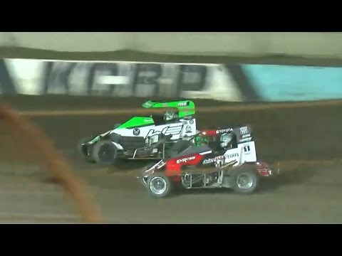 HIGHLIGHTS: USAC Western States Midgets | The Dirt Track at Kern County Raceway Park | Apr. 29, 2023