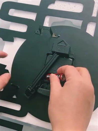 Wood Creative Wall Clock - 34Cm Wide 55Cm High #shorts#clock #viral