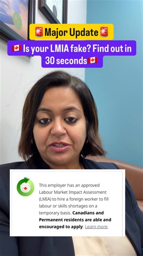 EARNEST IMMIGRATION INC. on Instagram: "🚨 LMIA Fraud Comes to an End: A Historic Move by ESDC & IRCC! 🚨 Thousands of foreign workers lose $10,000–$15,000 every year to fake LMIA scams, but that ends today. 💡The Canadian Job Bank has officially launched a new LMIA verification tool that lets you check if an employer’s LMIA is authentic or fake, in just seconds! 🟢Green Circle = LMIA Approved 🟡Yellow Circle = LMIA in Progress (Not Yet Approved) This new update makes it impossible for scammers
