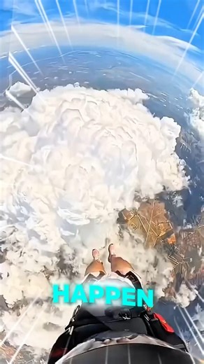 Can You Actually Land on a Cloud? ☁️🪂 #facts #viral #usa #clouds