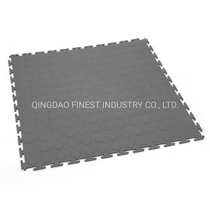 [Hot Item] Interlocking Plastic Waterproof PVC Garage Floor Tiles Interlocking PVC Flooring