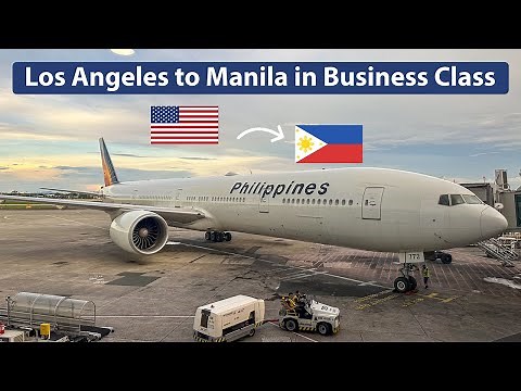 Philippine Airlines Boeing 777-300ER Business Class Trip Report | Los Angeles to Manila