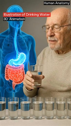 💧 **Realistic 3D Animation: Water and the Human Body — Science and Health in Action!** Discover an ultra-realistic 3D animation that shows how water flows through the human body. 🌊 Watch the journey of every sip — from the mouth to digestion — and understand why drinking water is essential for life. This educational video combines science, health, and 3D technology to make learning visual, simple, and captivating! 💡 **A must-watch if you love:** • Scientific 3D animations 🧠 • Educational vid