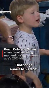 15K views · 37 reactions | Gerrit Cole, son Caden share heartwarming moment during Yankees ace's 2024 debut. | New York Post Lifestyle | Facebook
