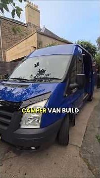 campervan build challenge. Ford transit mk7 into a campervan in 14 days