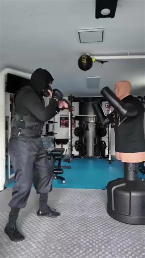 Double Jab Feint → Body Cross 🥊🔥 Elite Boxing Setup #boxing #boxingcombo #boxe #boxetraining #BOXEO