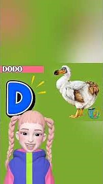 LEARNING WITH LETTERS || ANIMALS THAT START WITH THE LETTER D #childrensalphabet