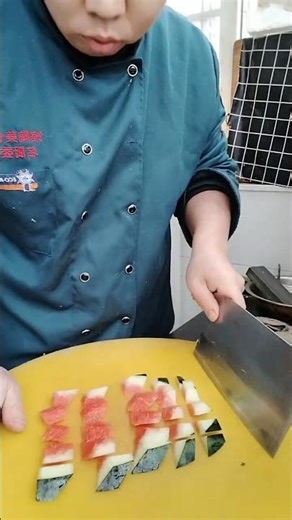 Watermelon Masterpiece Carving MagicTurning Watermelon into a Stunning Masterpiece#Kitchen Skills#