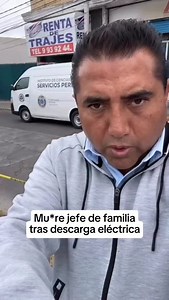 Mu*re jefe de familia tras descarga eléctrica en la Rodolfo Landeros #policiaca #patrulla790 #aguascalientes #binoticias #noticias | BI Noticias